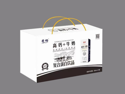 河南高鈣+牛奶復合蛋白飲品木盒